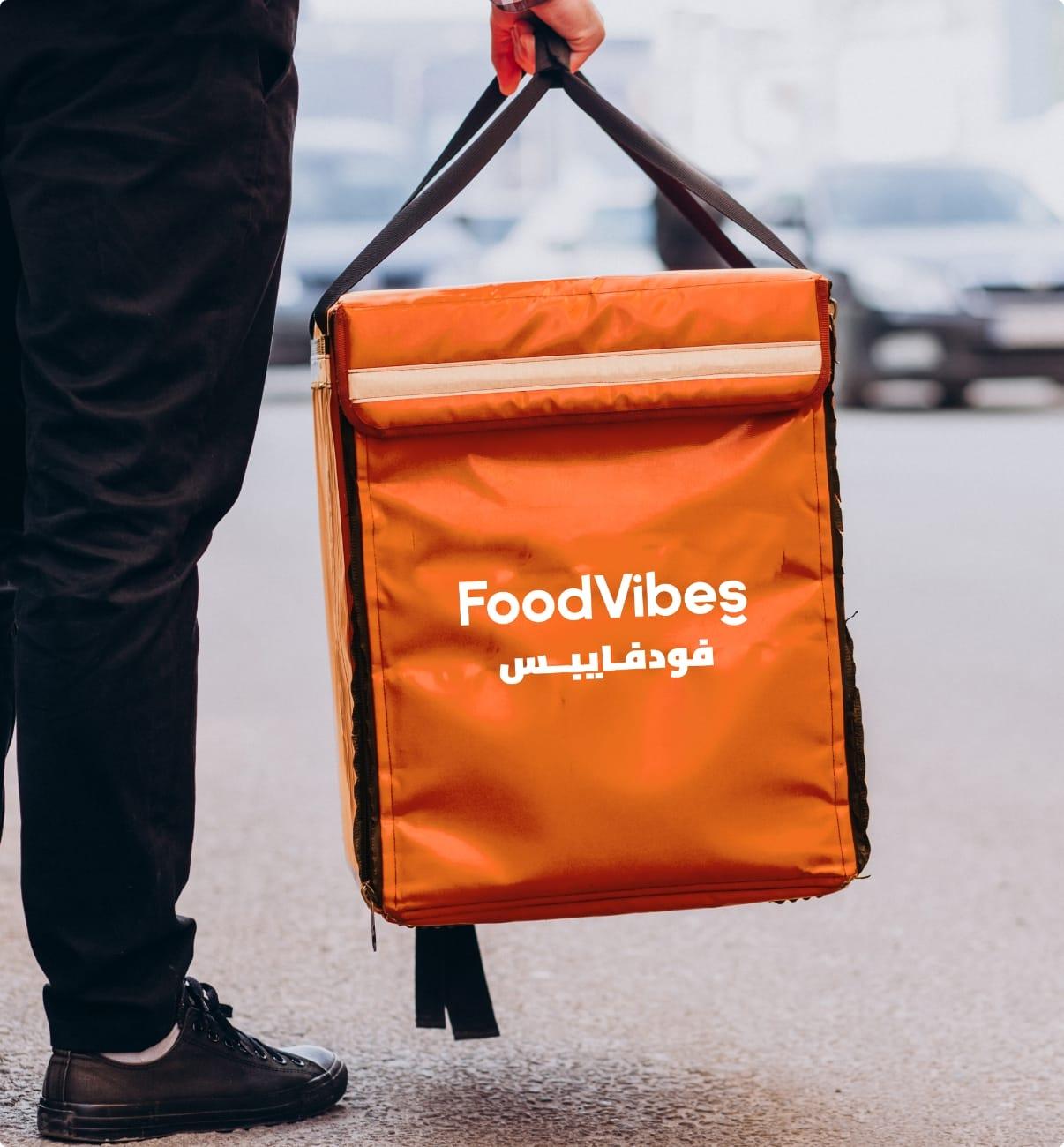 FoodVibes delivery man